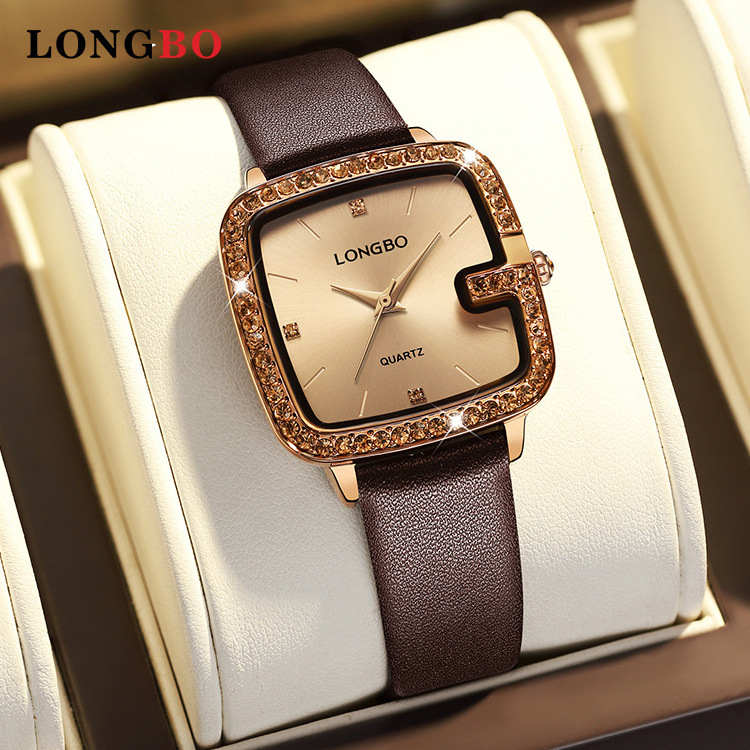 Women's Vintage Simple Square Watches Trendy Women's Watches Quartz Watches Wholesale Source