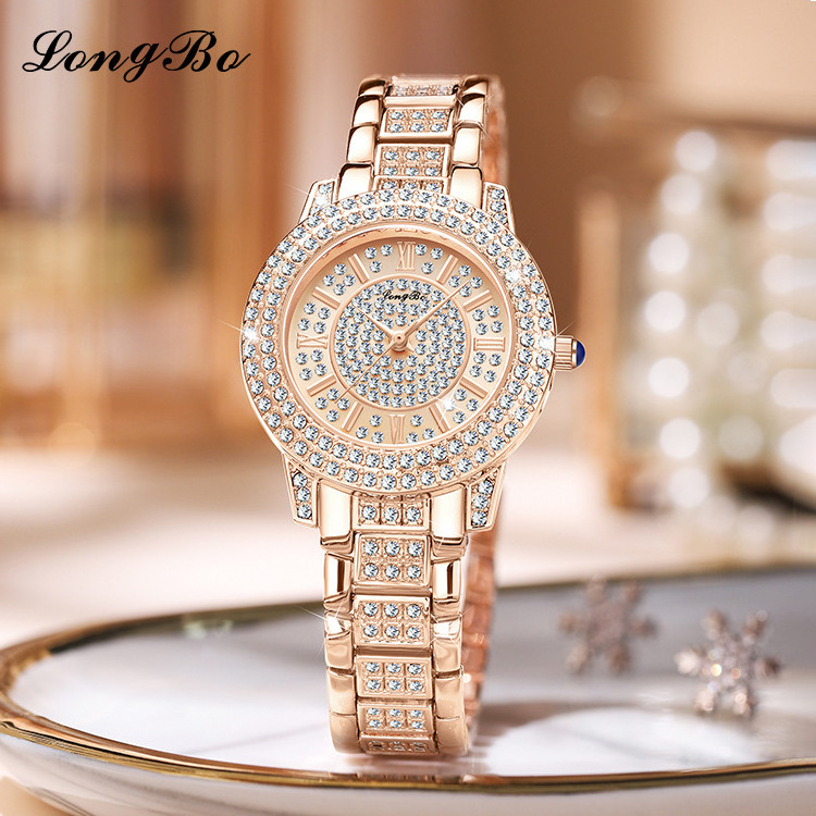 Wholesale Exclusive Brand Women's Watches Hot Quartz Waterproof Women's Watches Diamond Wristwatch Ladies