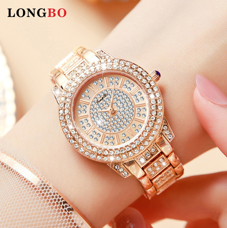 Wholesale Exclusive Brand Women's Watches Hot Quartz Waterproof Women's Watches Diamond Wristwatch Ladies