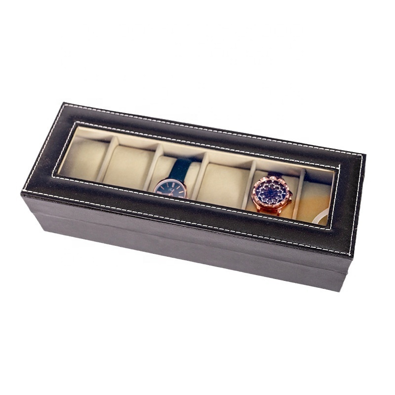 wholesale watch storage box 6/10/12/ Slots Watch Organizer Gift box Storage Case Wood Watch Box case