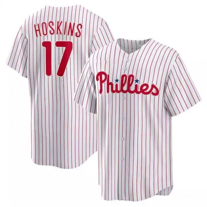 Wholesale Hot Sale New Season Philadelphia Phillie 10 Realmuto 3 Harper 17 Hoskins Stitched High Quality Baseball Jersey