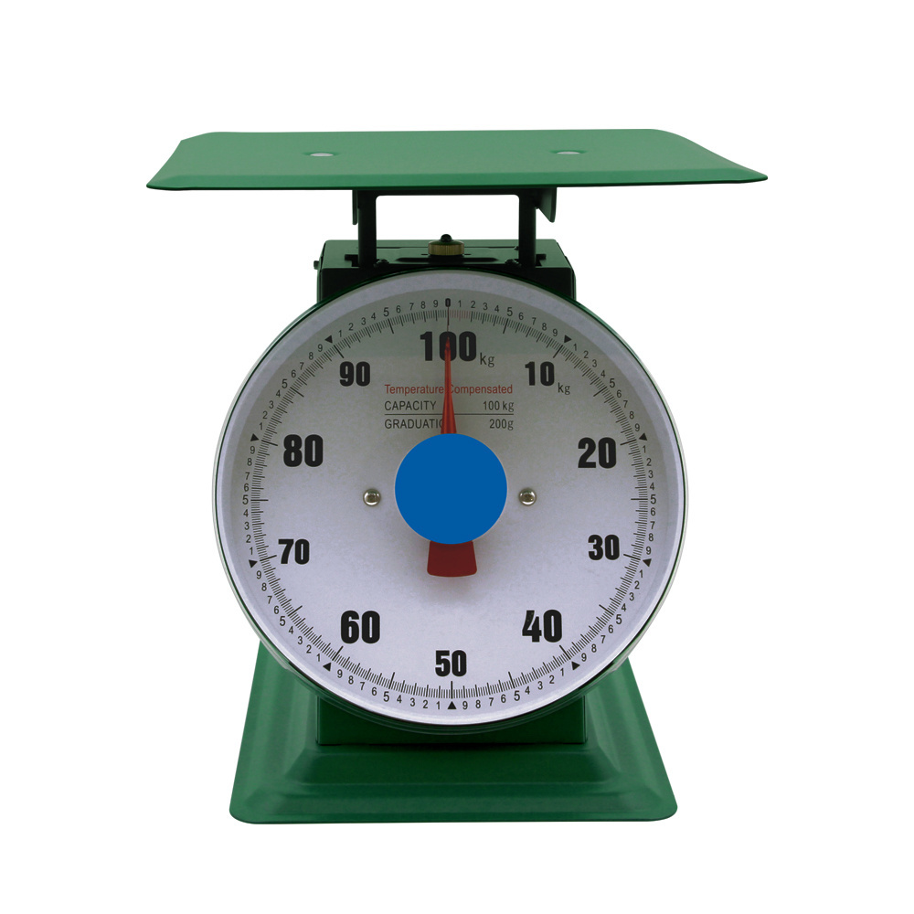 high quality 100kg dial kitchen food spring scales mechanical weighing scale