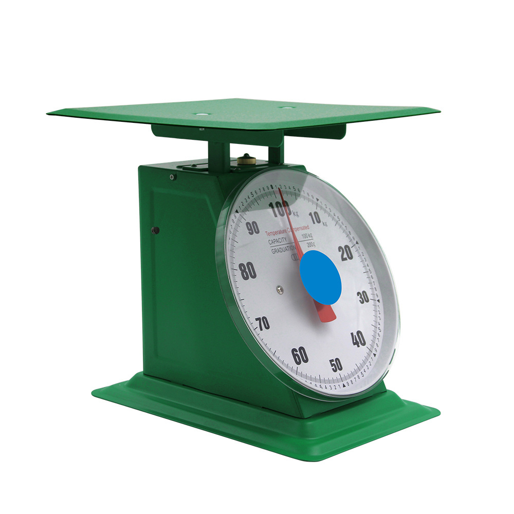 high quality 100kg dial kitchen food spring scales mechanical weighing scale