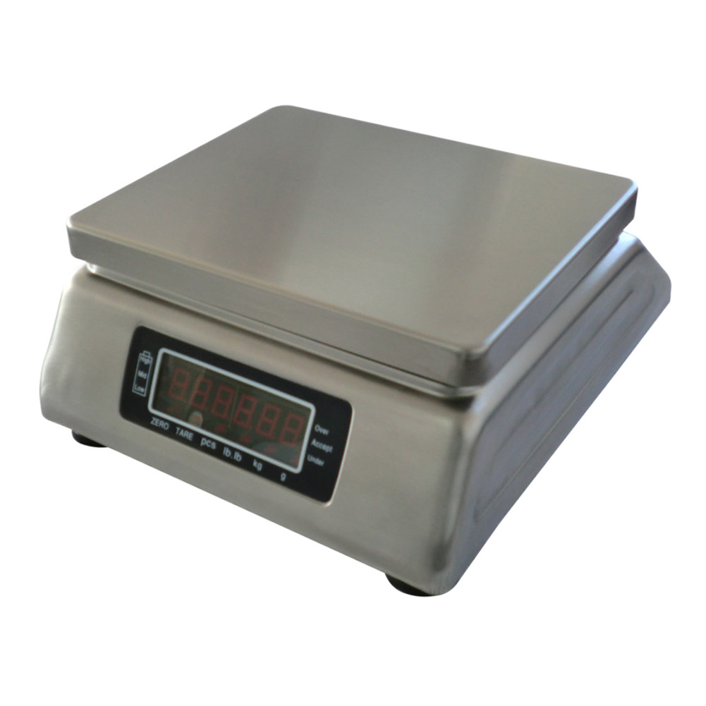 JZC-A110S IP68 level stainless steel 30kg weighing scale waterproof with CE RoHS