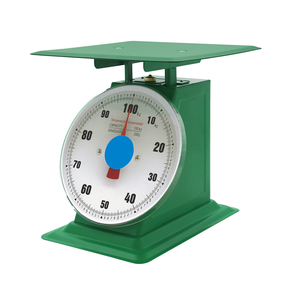 high quality 100kg dial kitchen food spring scales mechanical weighing scale