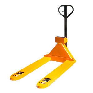 2.5ton 2500kg manual forklift weighing scales hand pallet jack lift truck scale