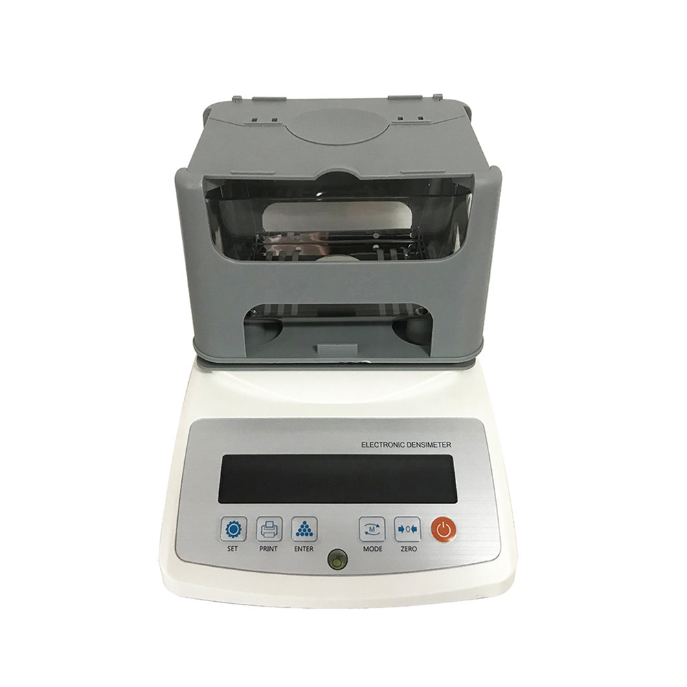 0.01g density volume gold tester machine solid densimeter purity testing analyzer gold density meter with lcd display