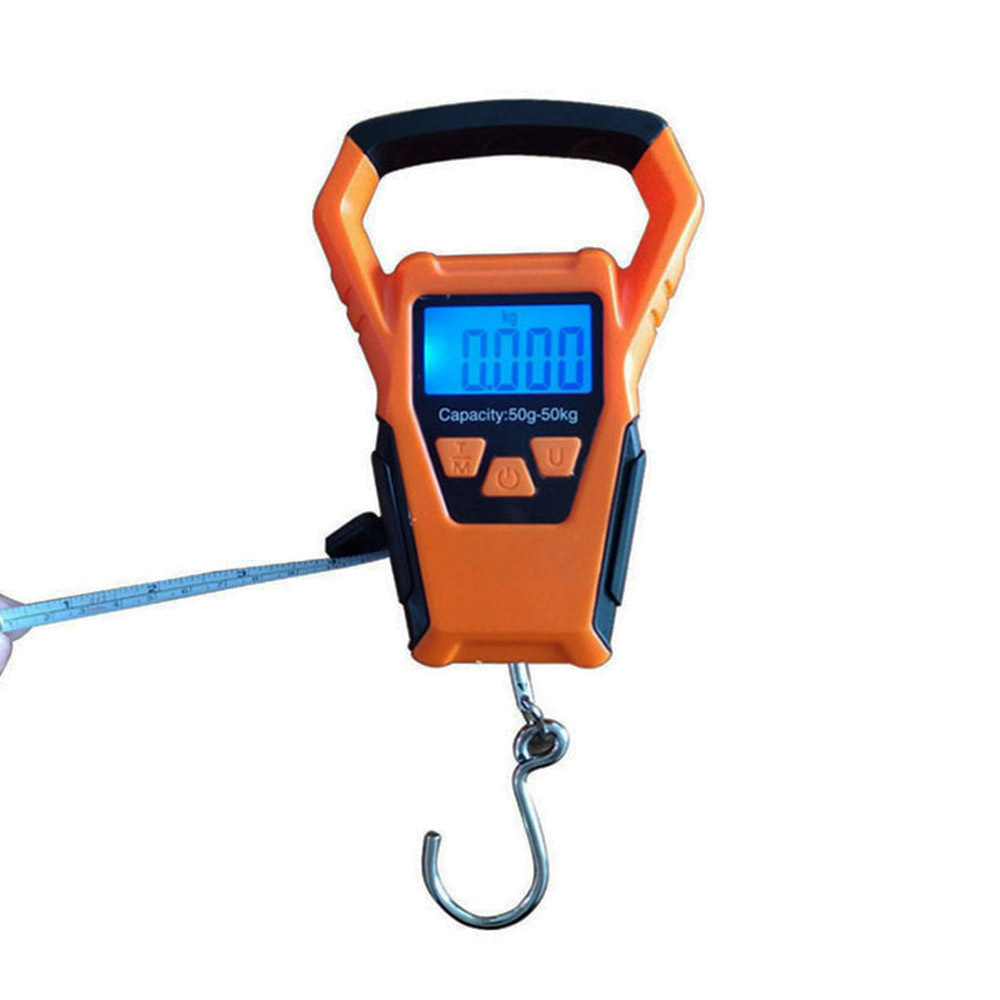 50kg 10g Waterproof Digital Fishing Weighing Scales