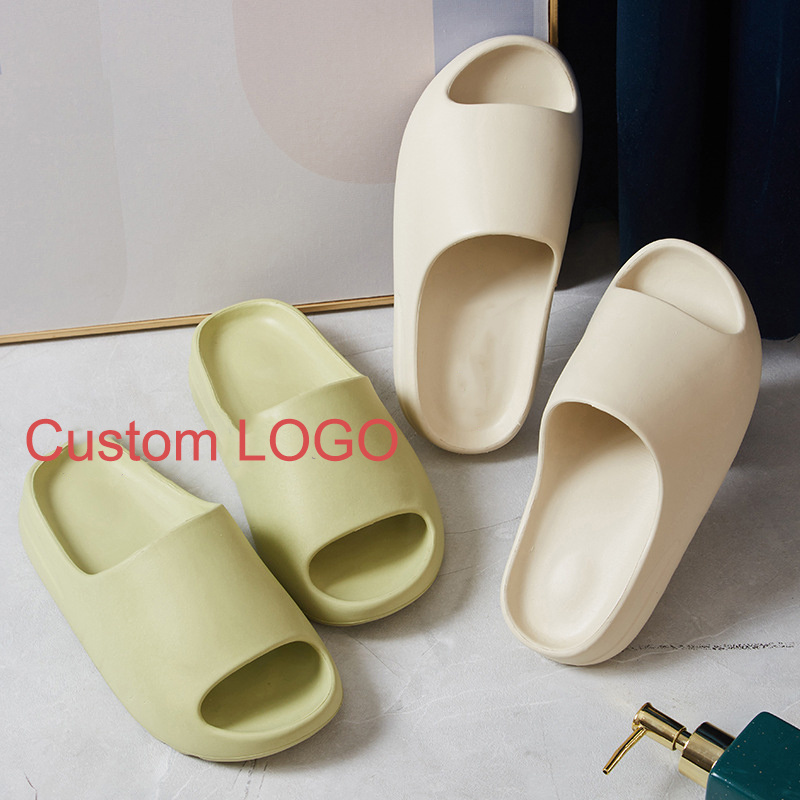 Custom LOGO New Unisex Sandals Men Flat Slides Shoes outdoor Women Slip Eva Kids 2023 slides Sandals Beach Ladies Slippers