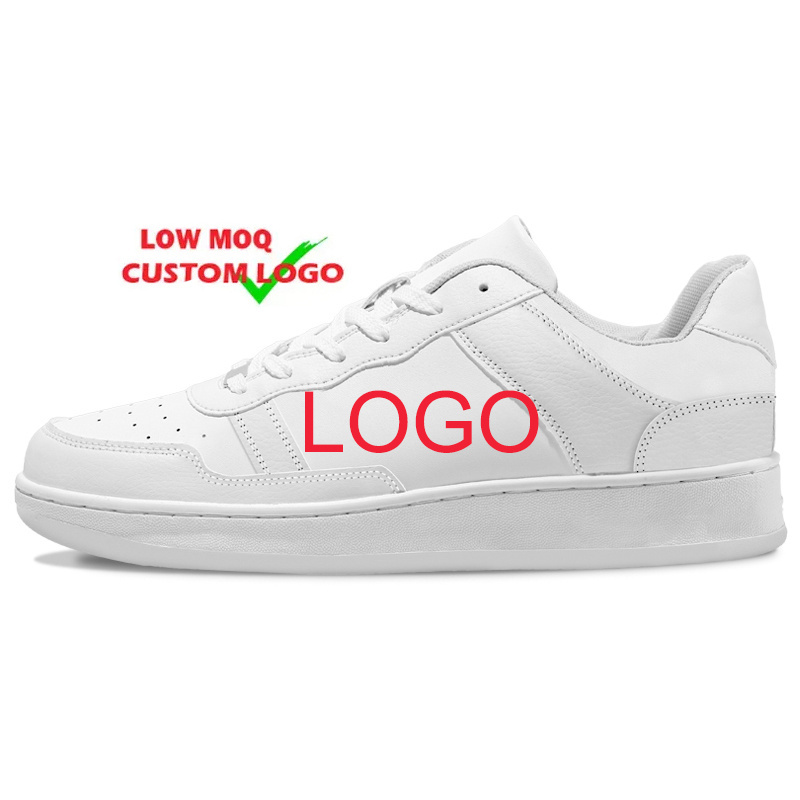 OEM Custom Shoe Brand Design White Shoes Manufacturers With My Own Logo Low MOQ Sneakers For Men BestSuppliers