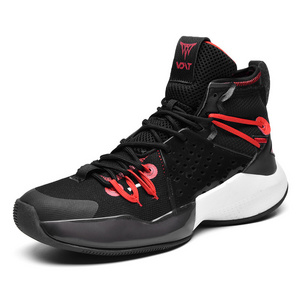 High Quality Sport Shoes Men Basketball Shoes Breathable Non-slip with A Running Sport Basketball Style Shoes for Men