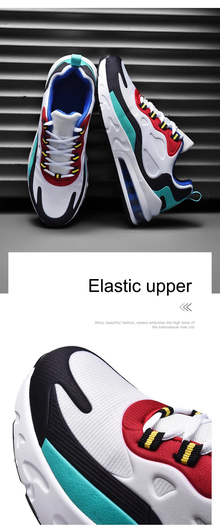 Wholesale Custom Brand Men Ladies Black And White Men Sneaker Women Running Air Cushion Men Sport Shoes