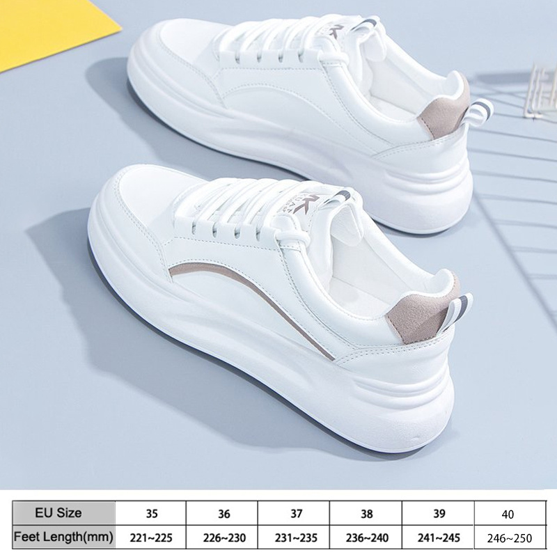 Wholesale Women White Shoes Manufacturer Latest Fashion Zapatos De Dama Girl Ladies Sport Shoes Woman Sneakers