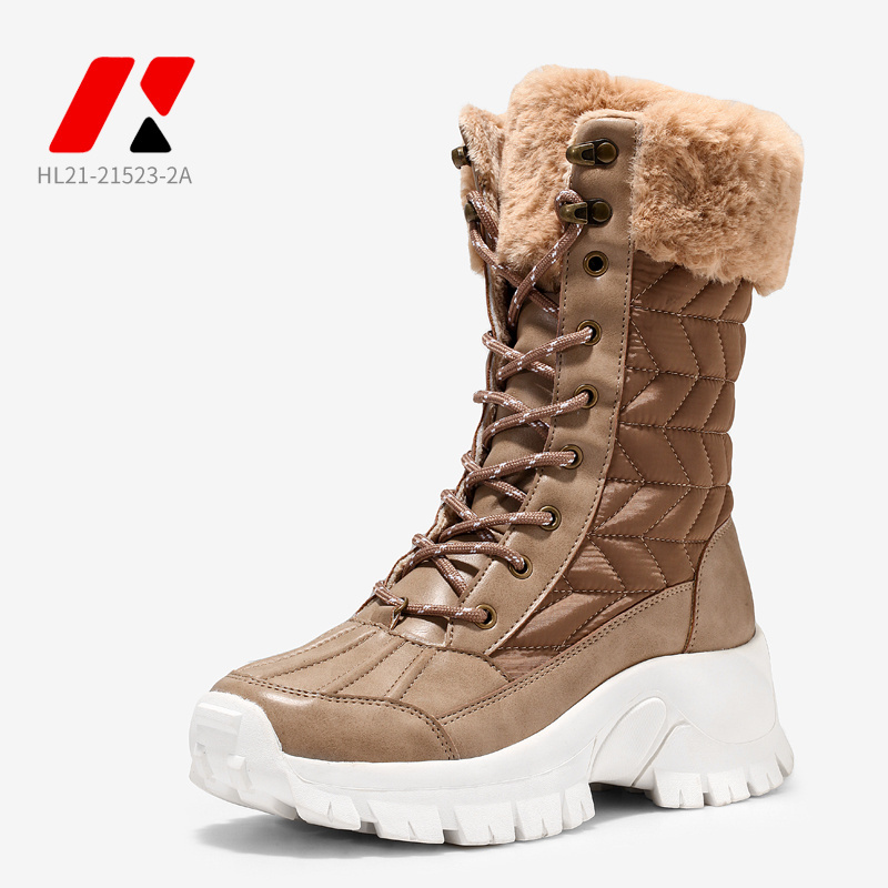 High Quality Ladies Waterproof Designer Women Snow Boots Fashion Female Shoes Winter Boots For Women