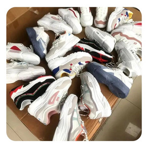 liquidation women sport used shoes stock China factory cheap price bulk wholesale women casual sneaker shoes stock lots surplus