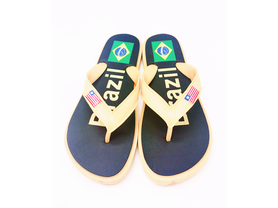 Fuzhou Shoes Factory New Fashion Brazil Nature Custom Flip Flops Strap Soles Cheap Wholesale Rubber Flip Flop