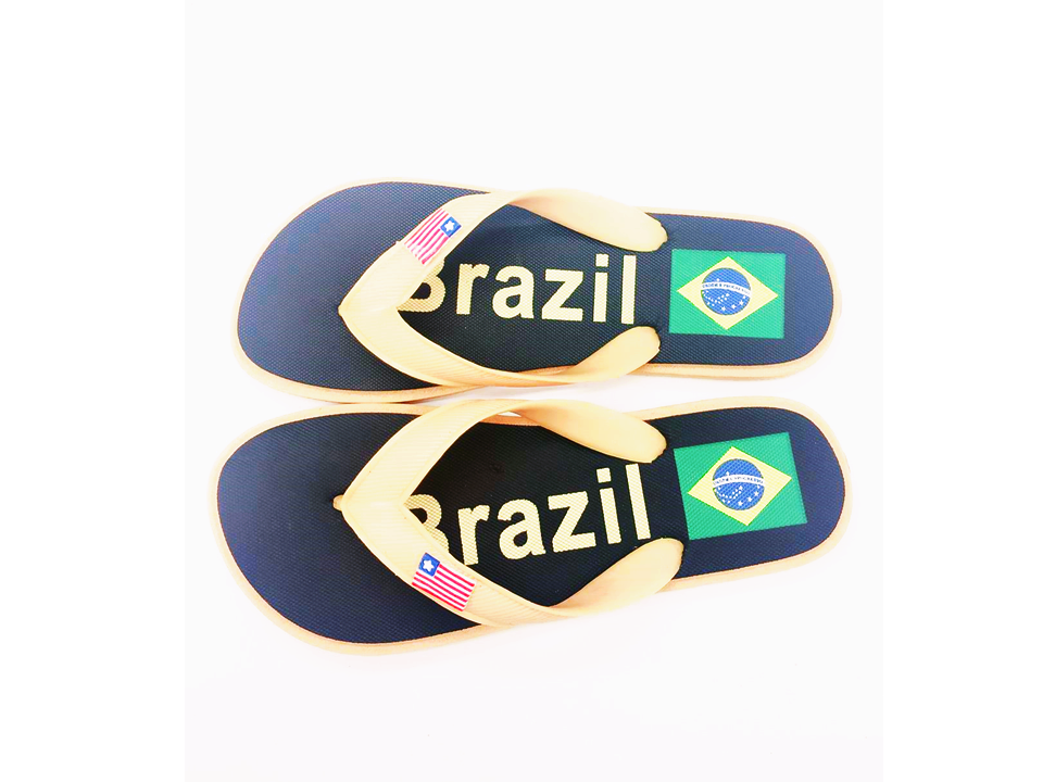 Fuzhou Shoes Factory New Fashion Brazil Nature Custom Flip Flops Strap Soles Cheap Wholesale Rubber Flip Flop