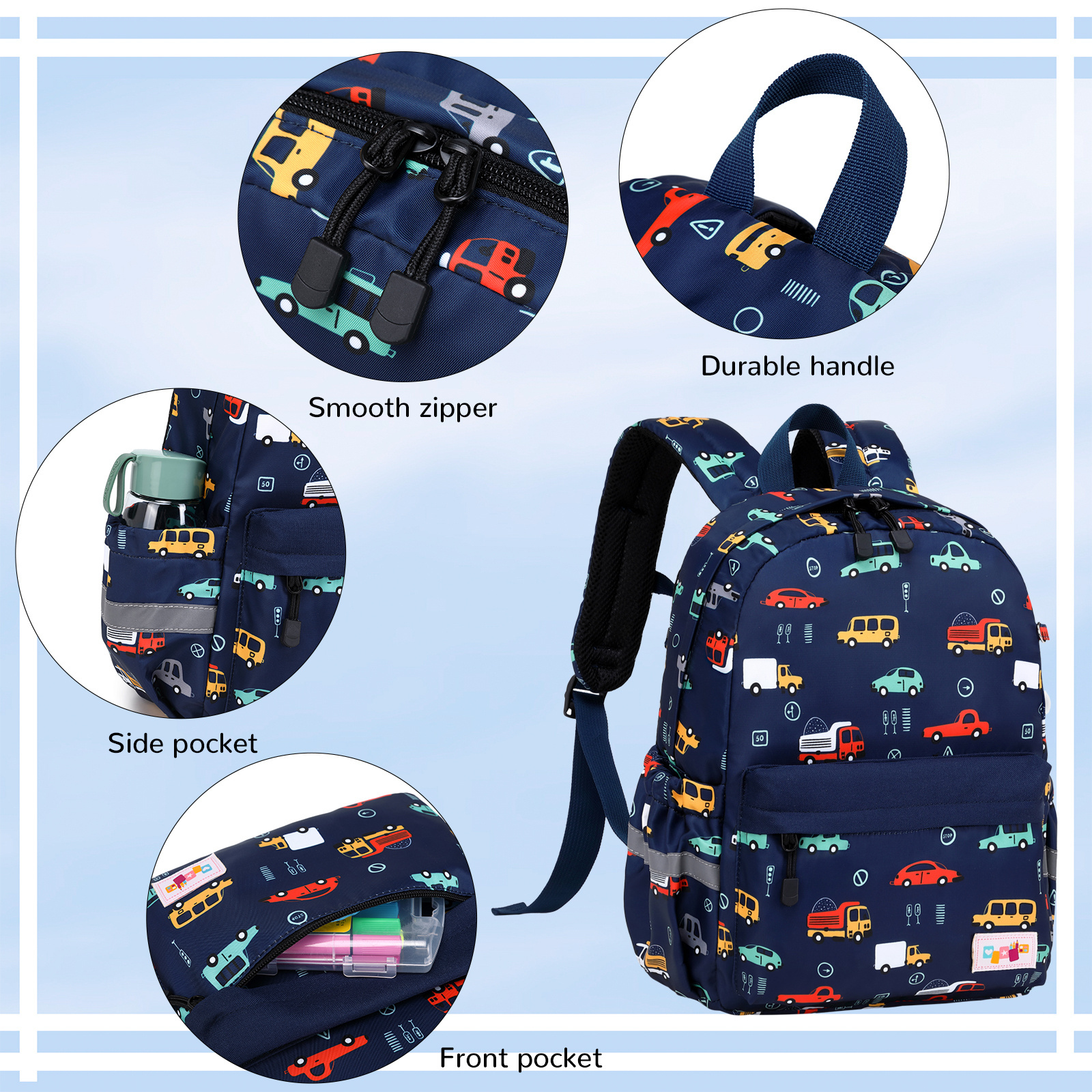 Custom Backpack gift waterproof Cartoon Print Kids School bag Space Backpack for boys Children travelling book bag