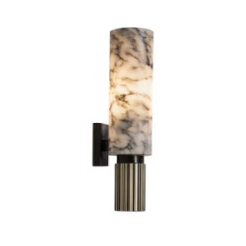 New Chinese Style Modern Marble Indoor Wall Sconce Creative Design Decoration Wall Lamp For Living Room