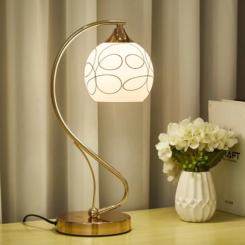 Modern Desk Lamps Light Fixtures Retro Space Age Table Lamp For Living Room Bedroom Bedside Home Decor Night Light