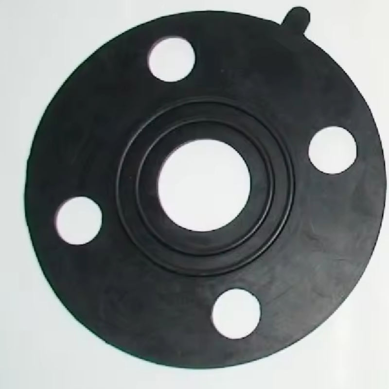 PVC flat gasket round gasket with good price  flange rubber gaske