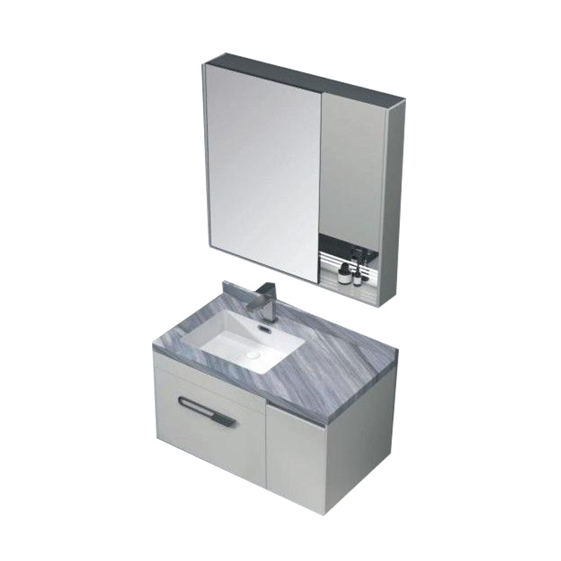 China Wholesale Competitive Price Superior Quality 1 Sink Wall Mount Cabinet Bathroom Vanity With High Quality