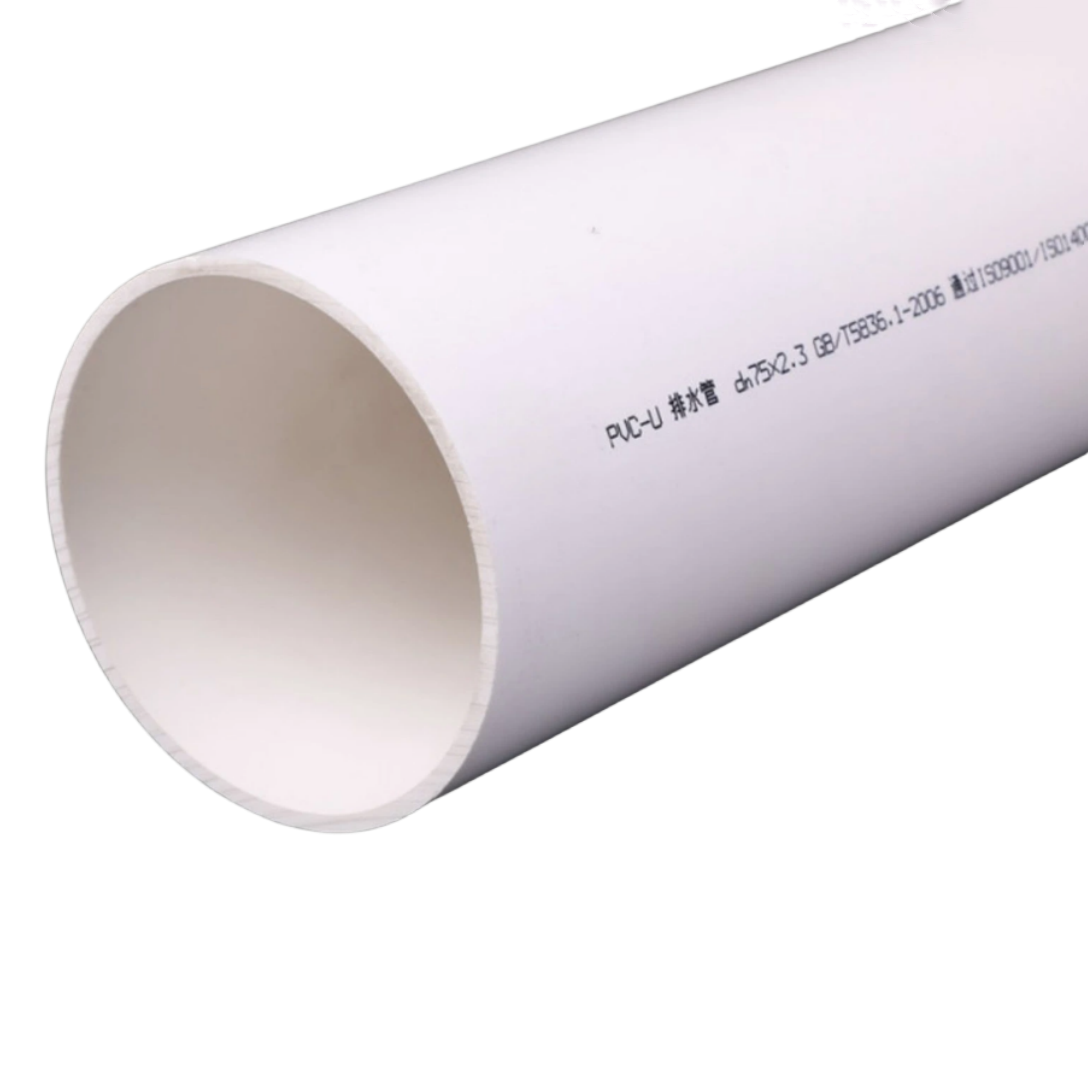 New Material High Pressure 3.5 Inch Underground Pvc Pipe Irrigation 110mm 160mm U Pvc Pipe for drainage system