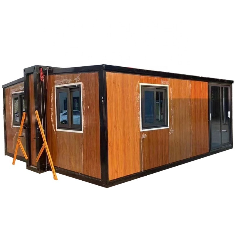 Foldable Building 2 Bedroom Portable Modular Home China Shipping 20ft 40ft Expandable Folding Container House