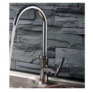 Modern Commercial Handle Hot Cold Water Mixer Bathroom Basin Faucet With Great Price