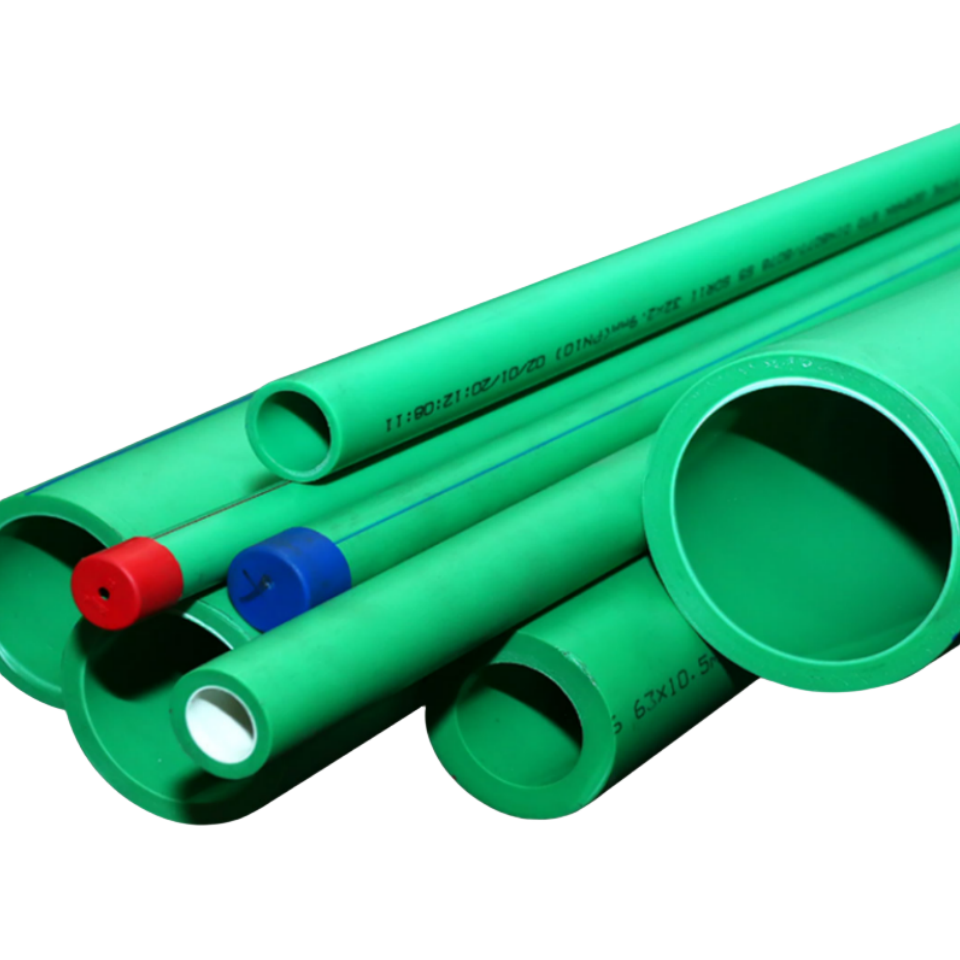 Water Supply Green Ppr Plastic Tube pn 20 pn 25 Polypropylene Pipe Ppr Pipes And Fittings Cold amd Hot water pipe