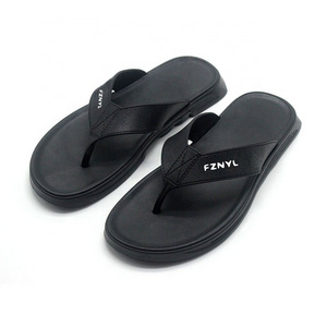 Factory Made high quality Arabic rubber slipper outdoor, black sandal beach Men Leather custom Flip Flops your own logo