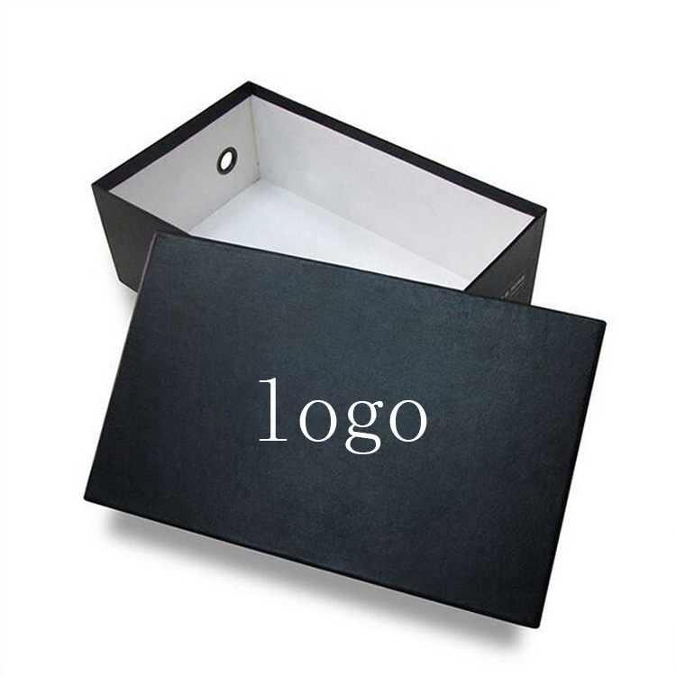 Wholesale New Designer Product Package Cardboard Sneaker Shoe Box With Custom Logo transparent shoe box shoe storage box