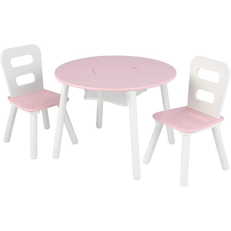 Hot Sell Party Princess Activity Learning Party Wood Study Kids Table And Chairs Set