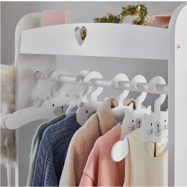 Simple Hanger Clothes Drying Display Cloth Rack Stand