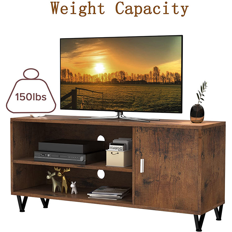 Phoenix Home 50 Inches Retro Cabinet Oak Tv Classic Tv Cabinet Console