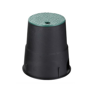 Round valve box and cover irrigation plastic valve box