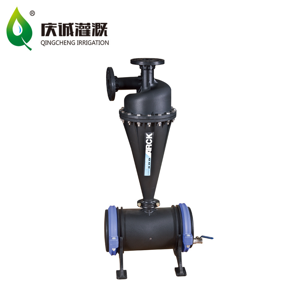 Plastic Centrifugal Cyclone Hydraulic Water Sand Filter for Drip Irrigation System