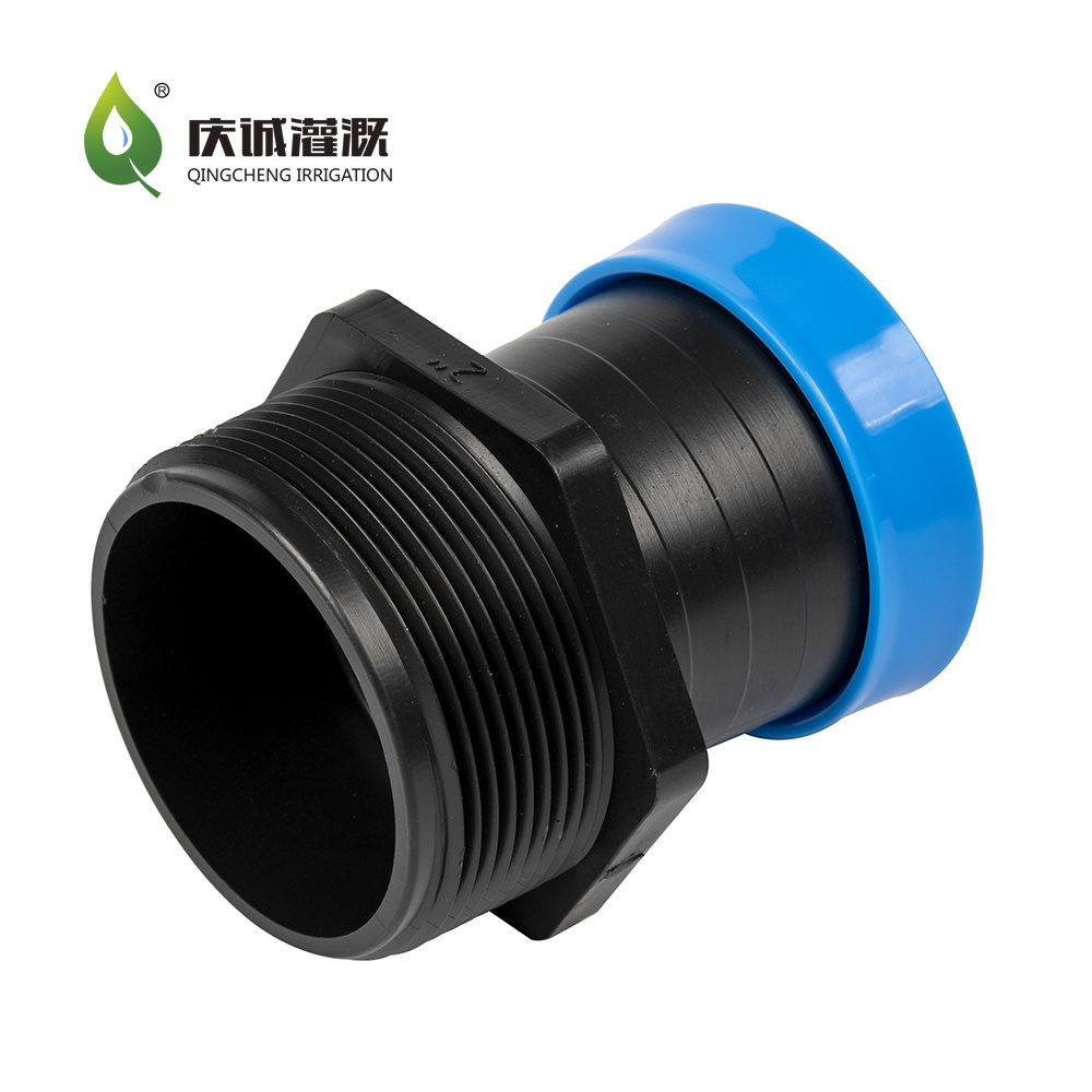 China Manufacturer Cheap Fitting Irrigation Farm Water Hose, Flexible Faucet Pvc Hose Quick Connector Dn50*2