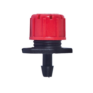 Portable Plastic Watering Agriculture PC Drip Irrigation Tape Adjustable Water Irrigation Dripper  1/4"  0-70L/h  1bar