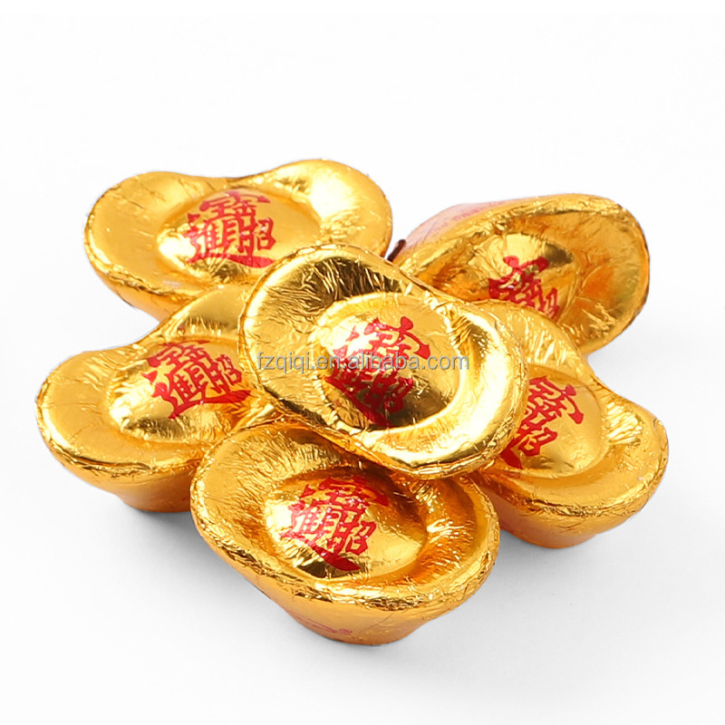 loose round coin chocolate candy slices gold coin chocolate chocolates wholesale