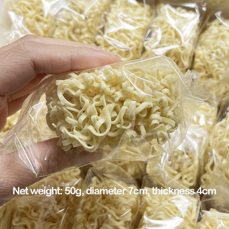 wholesale ramen 50g instant noodles fast food without seasoning non fried instant noodles