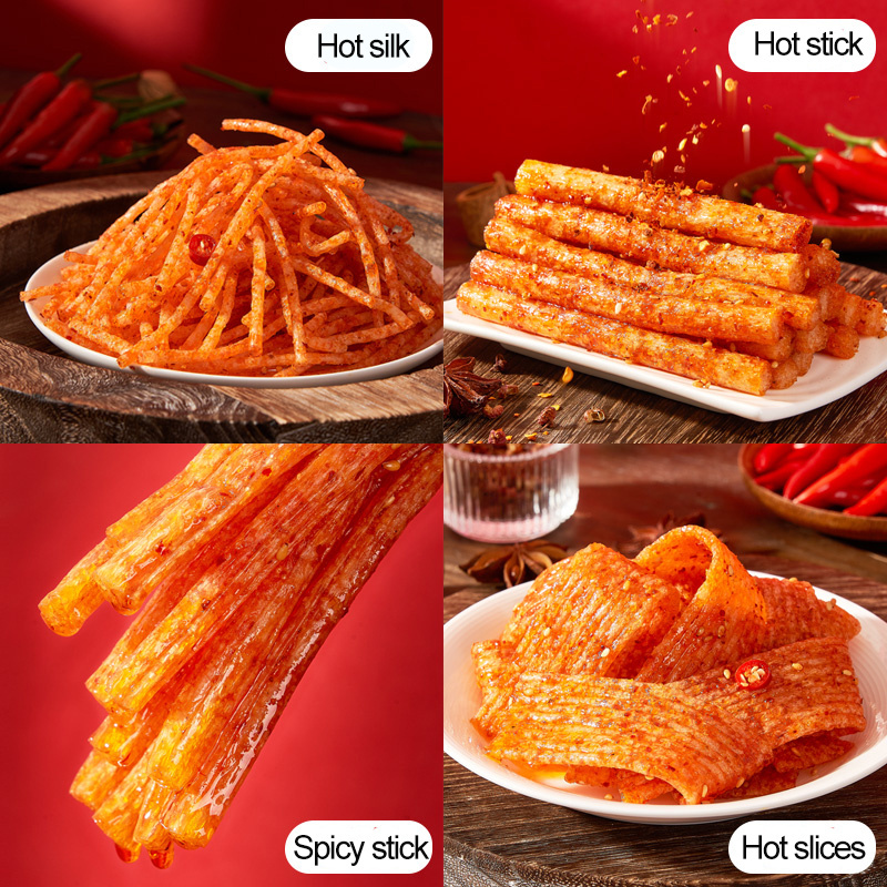 exotic snacks wholesale exotic snacks grain snacks latiao spicy strips