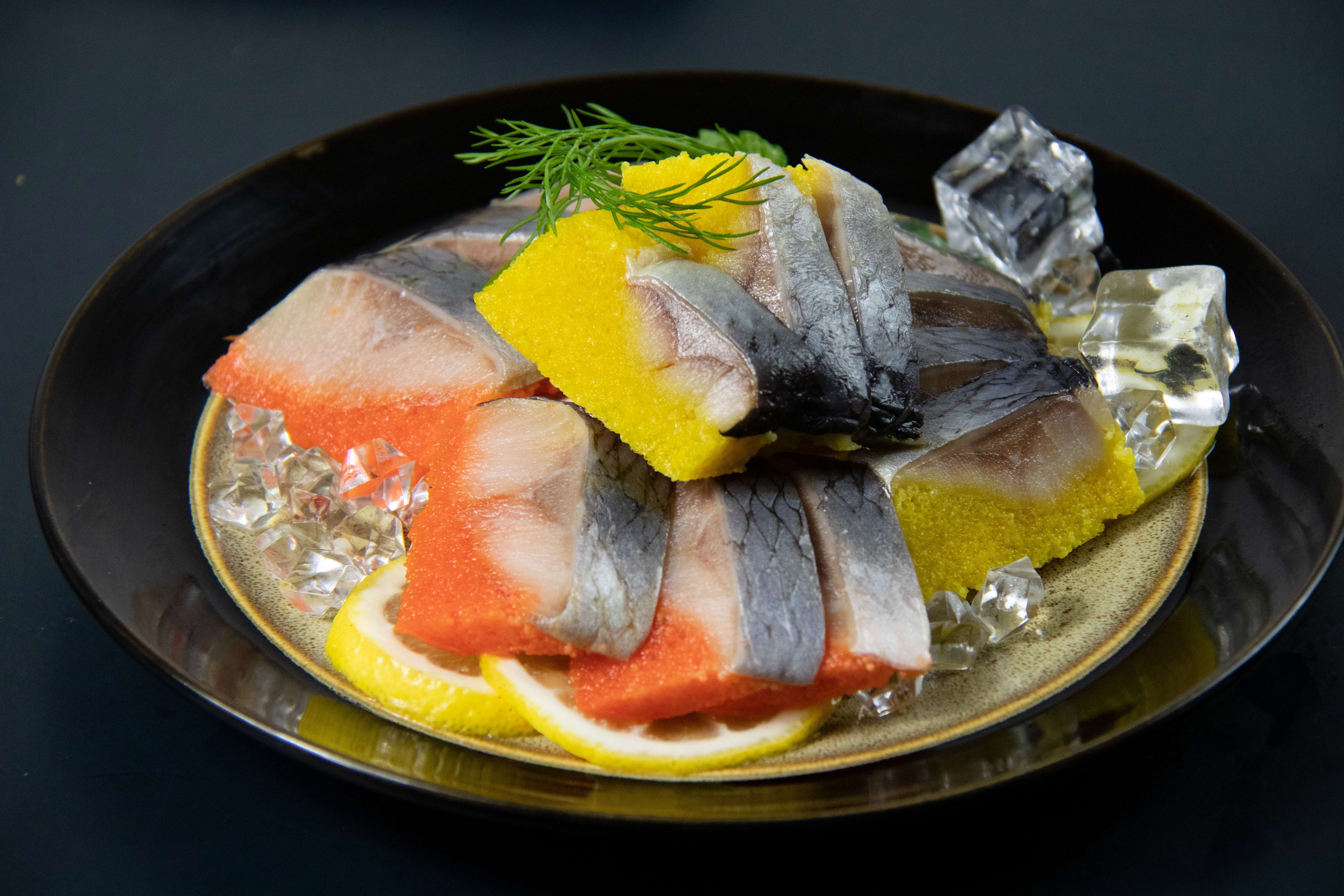 Frozen Seasoned Herring Fillets with Fish Roe