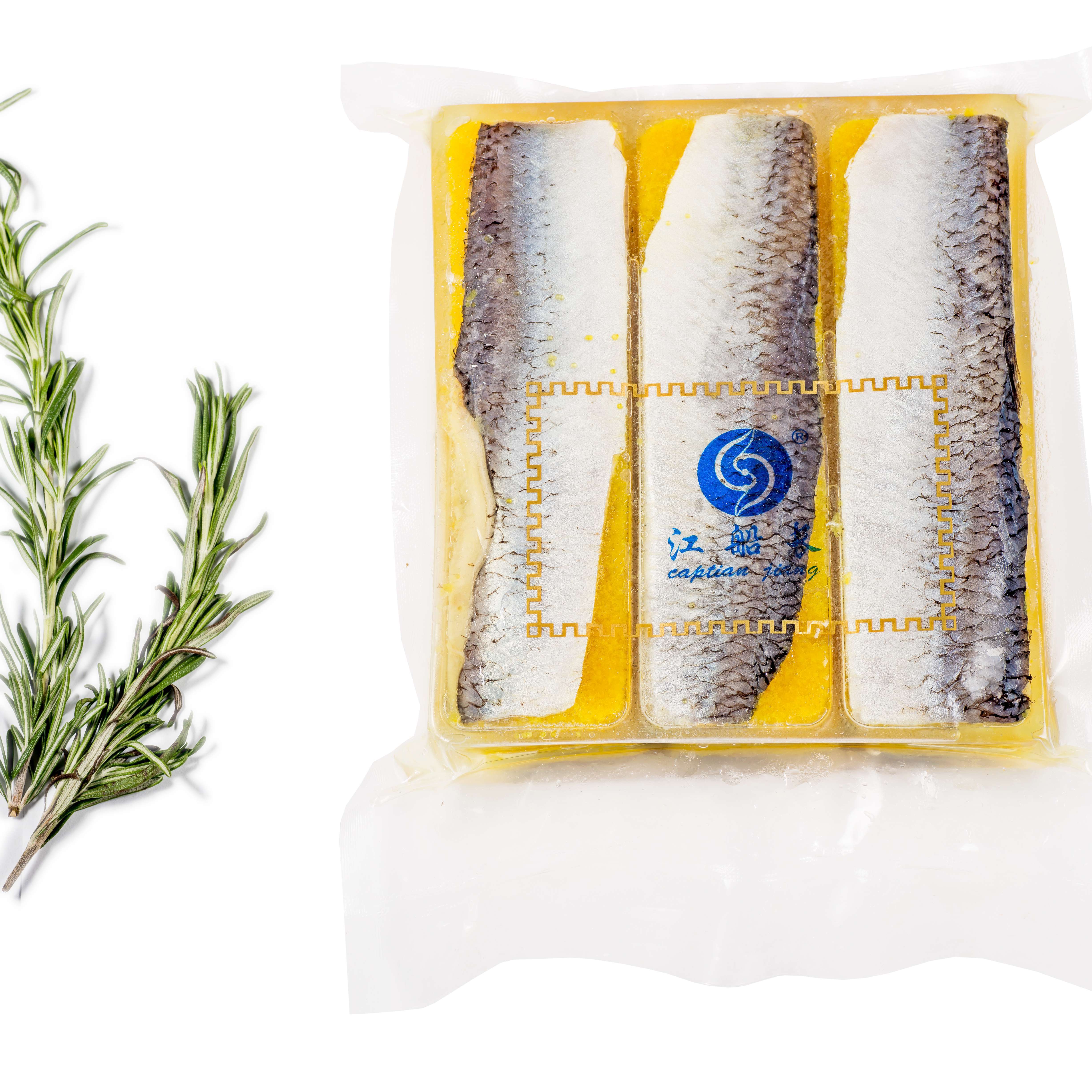 Frozen Seasoned Herring Fillets with Fish Roe