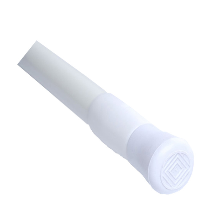 Manufacture High Quality White Aluminium Extendable Shower Curtain Rods For The Bathroom