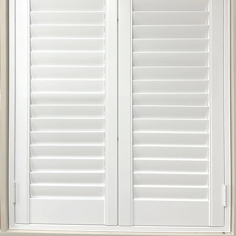 Wholesale Custom Waterproof Interior Window Shutters Exterior Plantation Shutters PVC Window Shutters Blind Direct From China