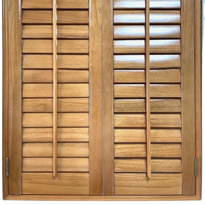 Wholesale Modern Interior Window Shutters Exterior Wood Plantation Shutters Wooden Shutters For Window