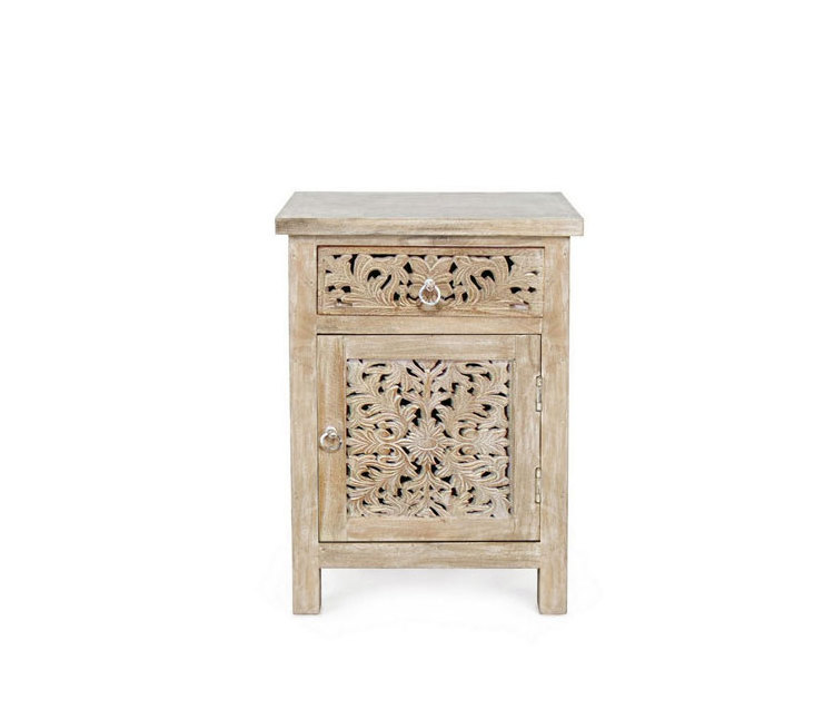 Multifunctional Use Narrow Show Cabinet With Shelves Decorative Patterned Display Wooden Cabinet Storage For Living Room