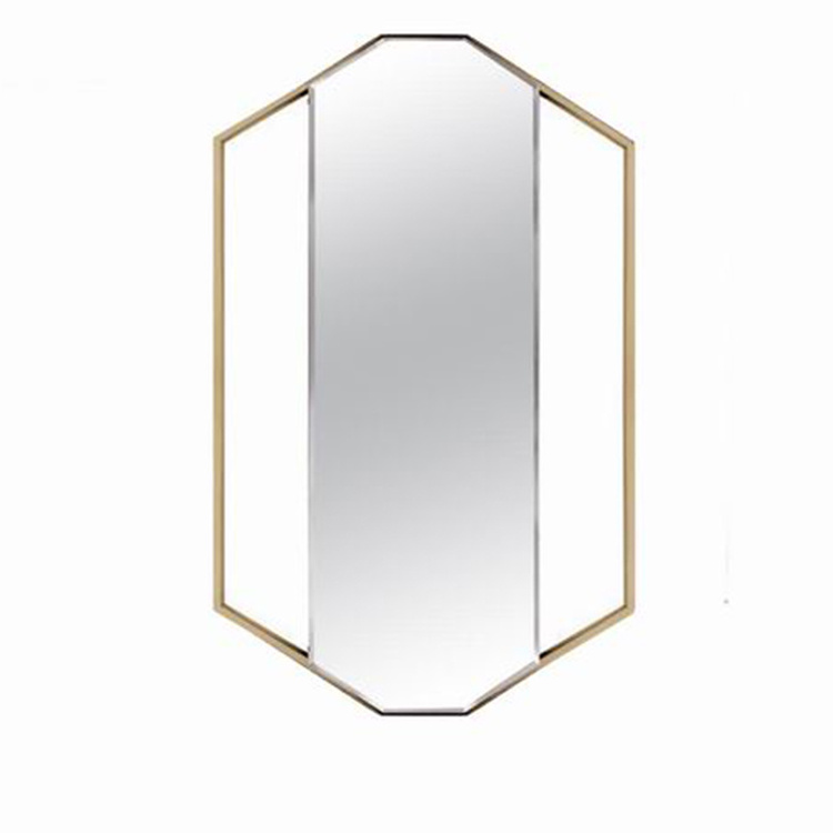 Framed Makeup Mirror Living Room Bathroom Bedroom Entryway Wholesale New Arrival Stick On Wall Mirror