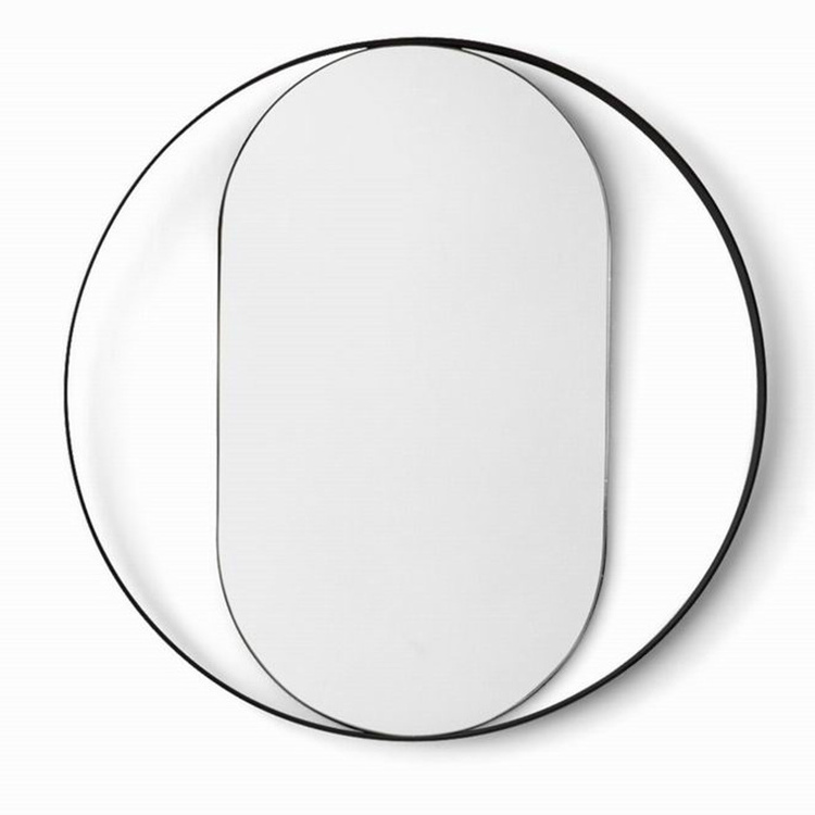 Framed Makeup Mirror Living Room Bathroom Bedroom Entryway Wholesale New Arrival Stick On Wall Mirror